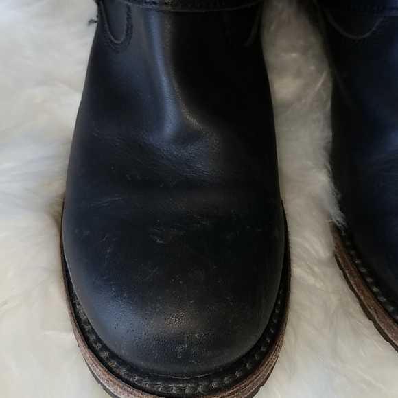 Liberty Black Leather Boots - Picture 5 of 14
